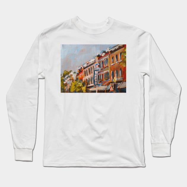 300N Block, Franklin, TN Long Sleeve T-Shirt by Susan1964